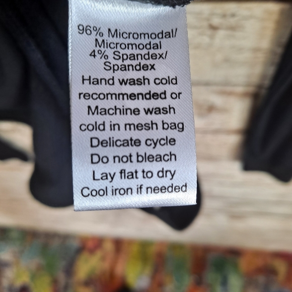 ATM Modal Henley Button Down Longsleeve Bodysuit - Picture 6 of 6